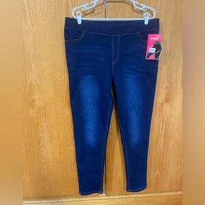 3X pull on jeggings